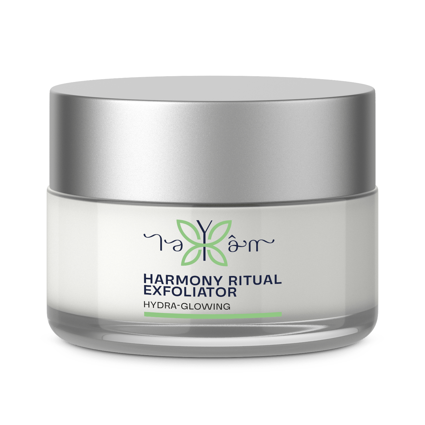 Jar of Harmony Ritual Exfoliator cream.