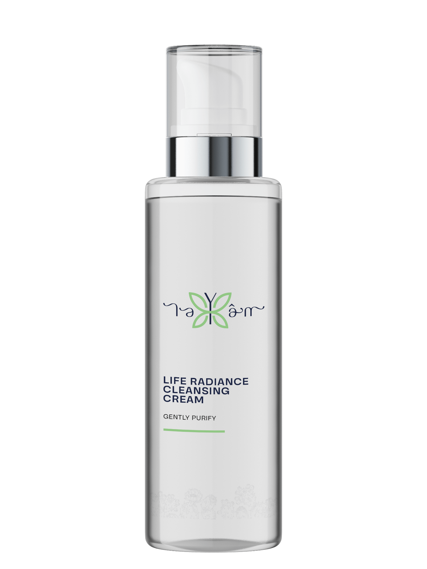 Life Radiance Cleansing Cream bottle front view.