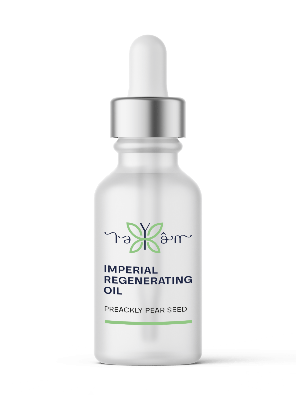 Bottle of prickly pear seed regenerating oil